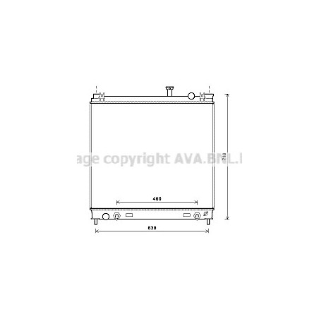 Radiateur AVA QUALITY COOLING