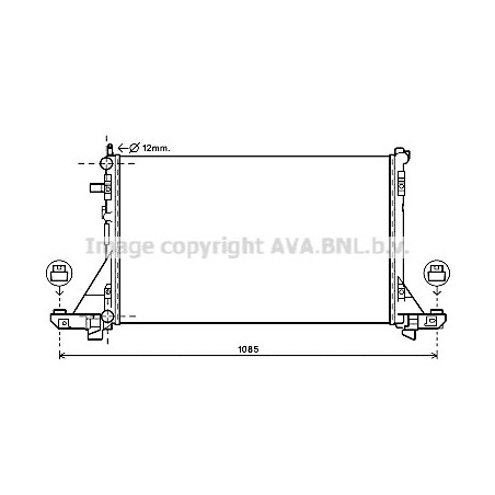 Radiateur AVA QUALITY COOLING