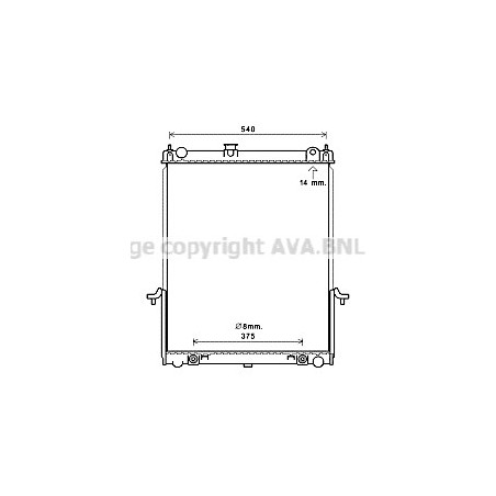 Radiateur AVA QUALITY COOLING