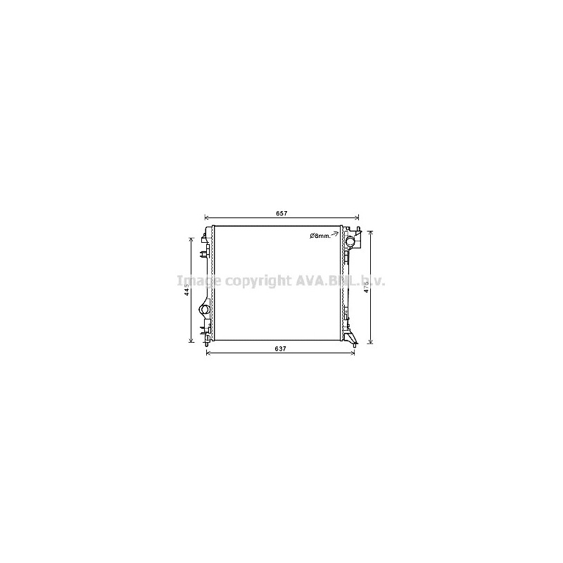 Radiateur AVA QUALITY COOLING