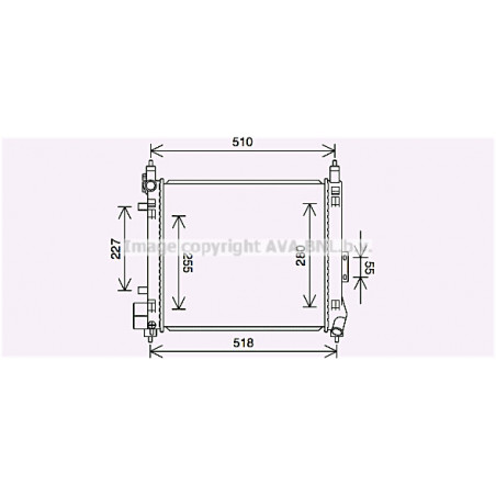 Radiateur AVA QUALITY COOLING