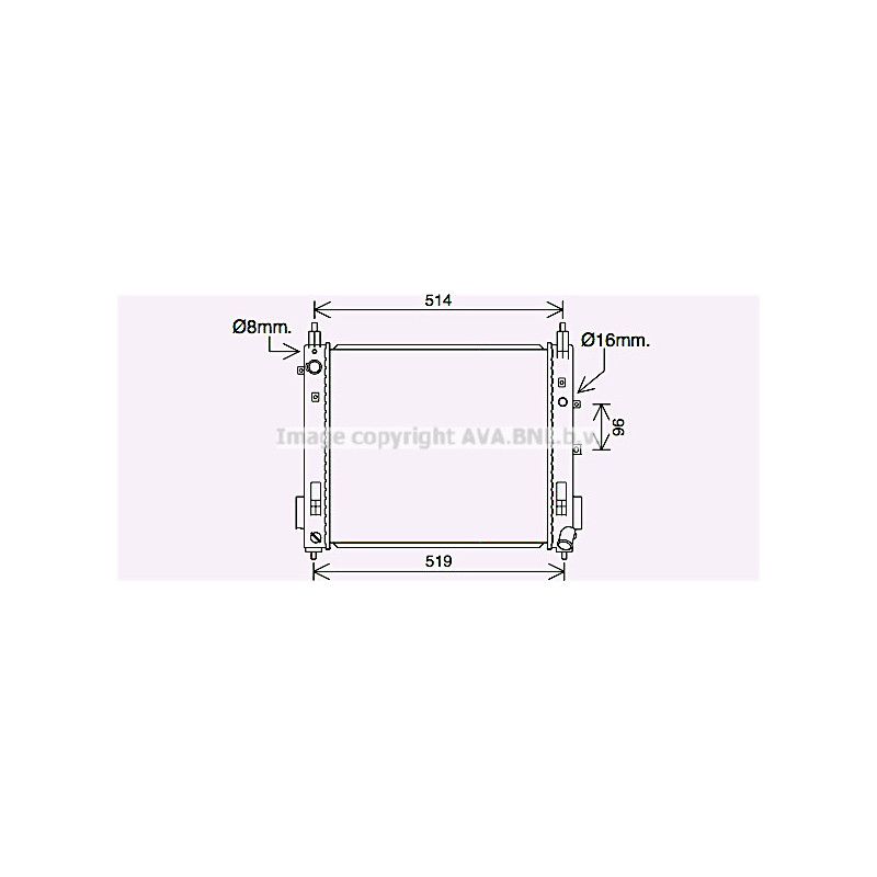 Radiateur AVA QUALITY COOLING