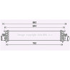 Intercooler (échangeur d'air) AVA QUALITY COOLING