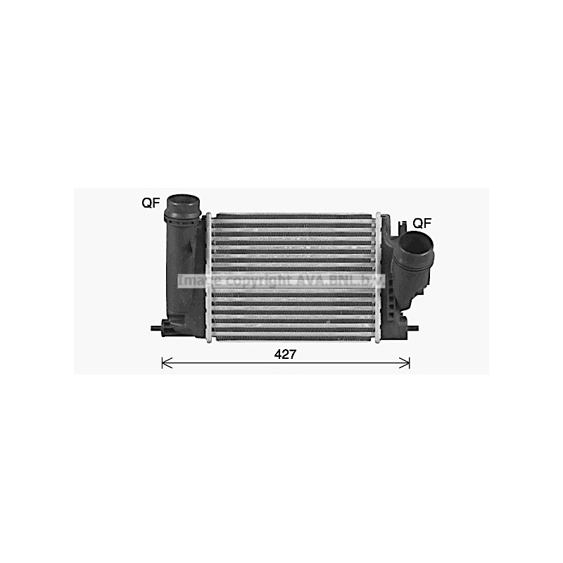 Intercooler (échangeur d'air) AVA QUALITY COOLING