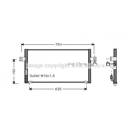 Condenseur de climatisation...