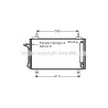 Condenseur de climatisation AVA QUALITY COOLING
