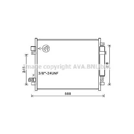 Condenseur de climatisation...