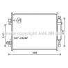 Condenseur de climatisation AVA QUALITY COOLING