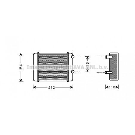 Radiateur de chauffage AVA...