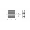 Radiateur de chauffage AVA QUALITY COOLING