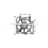 Ventilateur (refroidissement moteur) AVA QUALITY COOLING