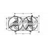 Ventilateur (refroidissement moteur) AVA QUALITY COOLING