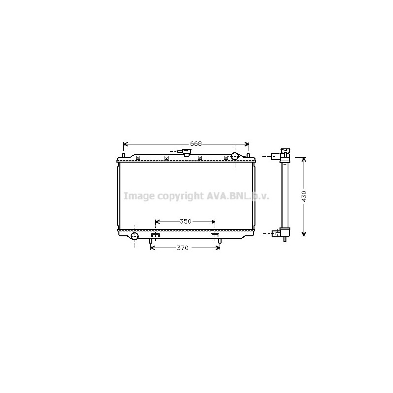 Radiateur AVA QUALITY COOLING
