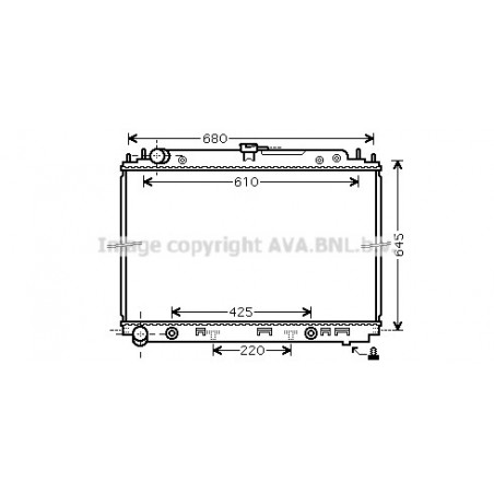 Radiateur AVA QUALITY COOLING