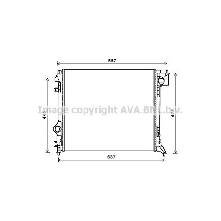 Radiateur AVA QUALITY COOLING