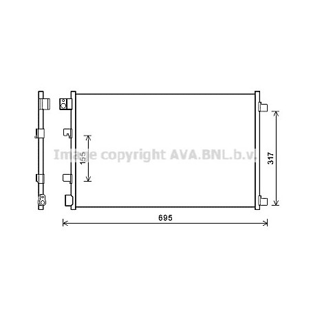 Condenseur de climatisation...