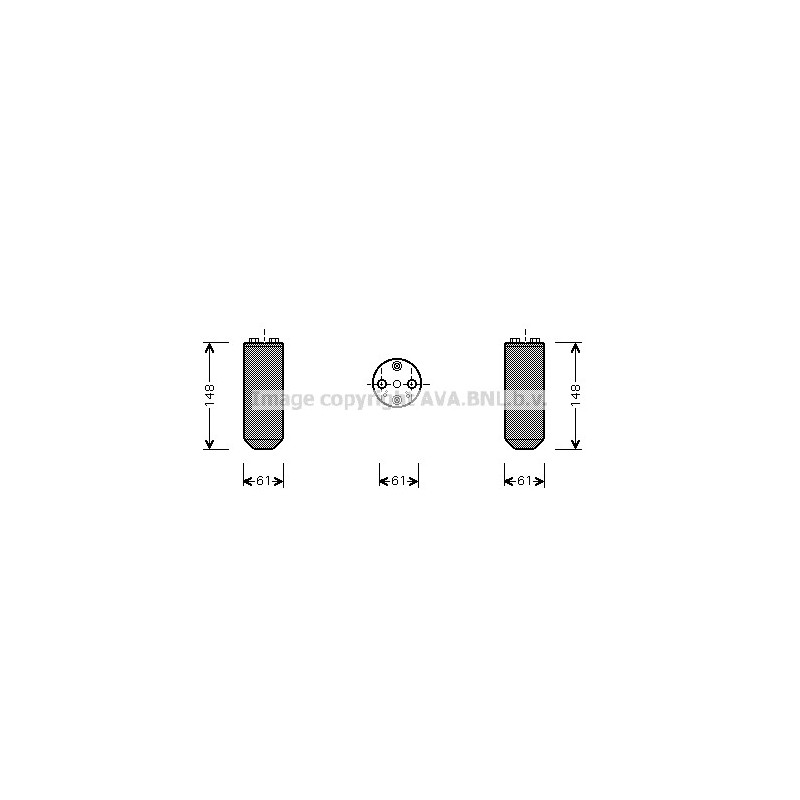 Bouteille déshydratante AVA QUALITY COOLING