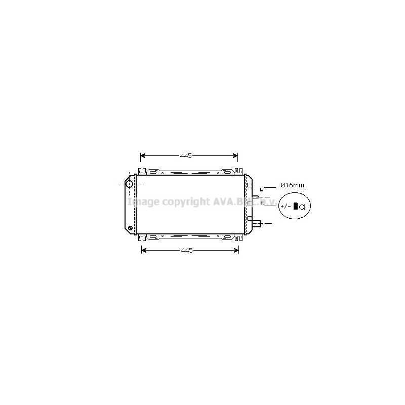 Radiateur AVA QUALITY COOLING