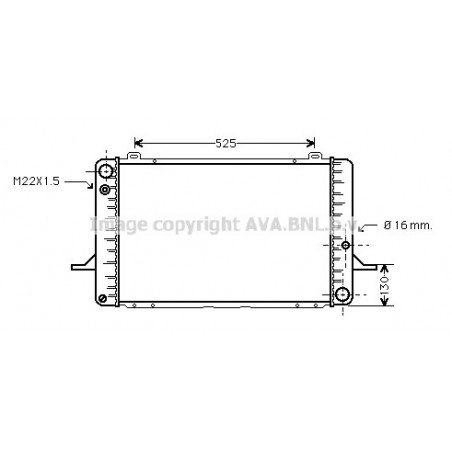 Radiateur AVA QUALITY COOLING