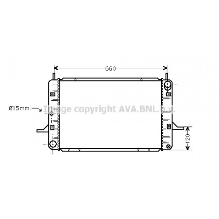 Radiateur AVA QUALITY COOLING