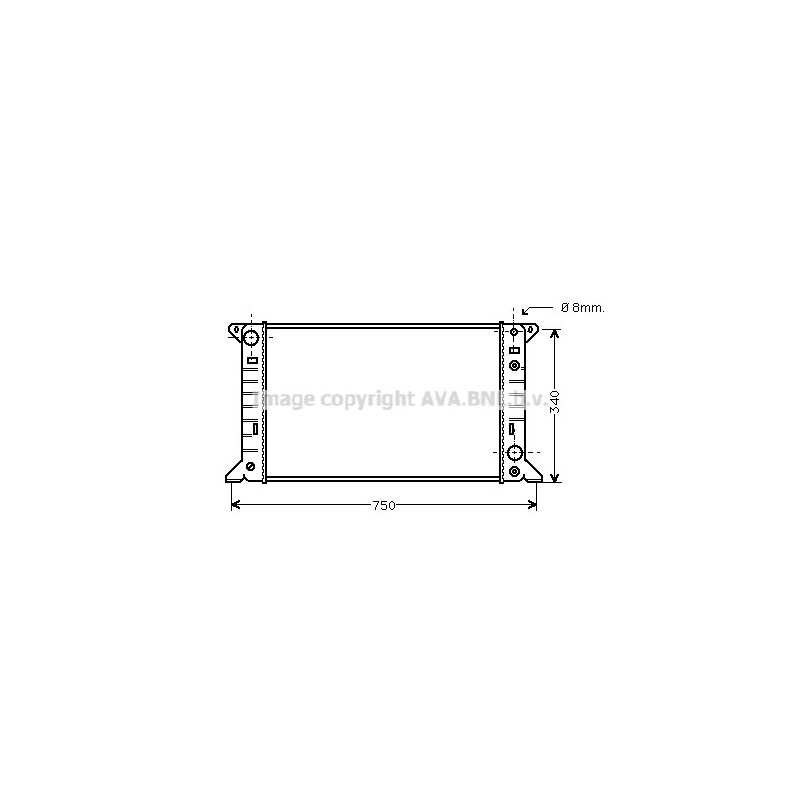 Radiateur AVA QUALITY COOLING