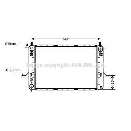 Radiateur AVA QUALITY COOLING