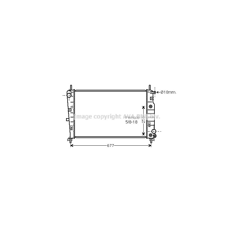 Radiateur AVA QUALITY COOLING