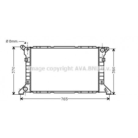 Radiateur AVA QUALITY COOLING