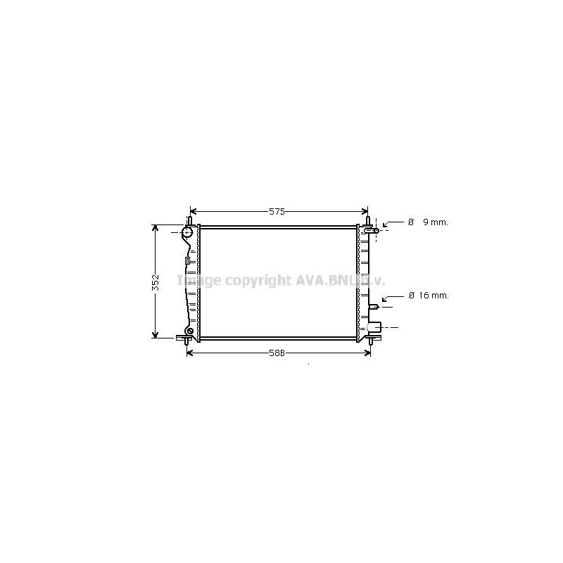 Radiateur AVA QUALITY COOLING