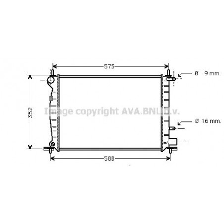 Radiateur AVA QUALITY COOLING