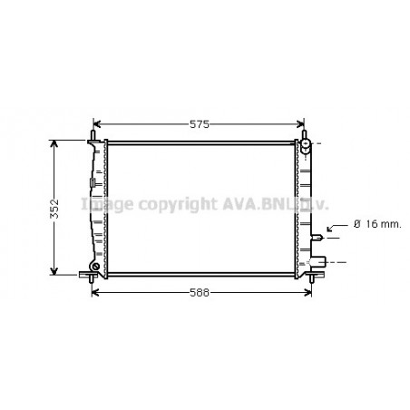 Radiateur AVA QUALITY COOLING