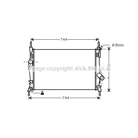 Radiateur AVA QUALITY COOLING