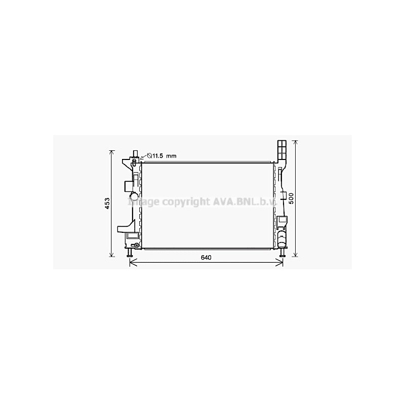 Radiateur AVA QUALITY COOLING