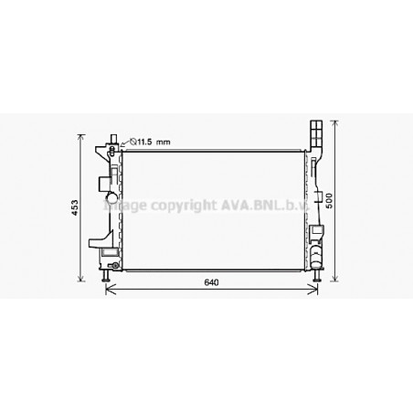 Radiateur AVA QUALITY COOLING