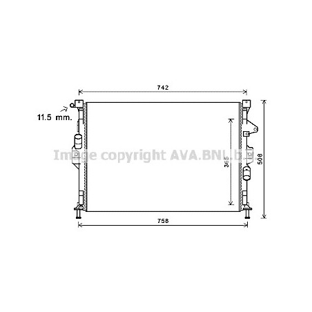 Radiateur AVA QUALITY COOLING
