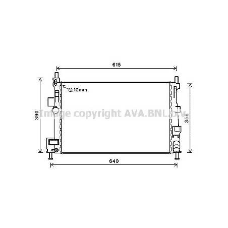 Radiateur AVA QUALITY COOLING