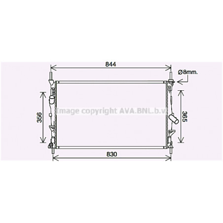 Radiateur AVA QUALITY COOLING