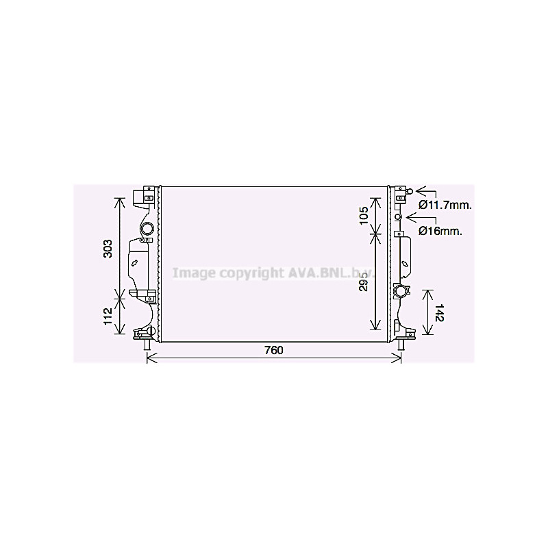 Radiateur AVA QUALITY COOLING