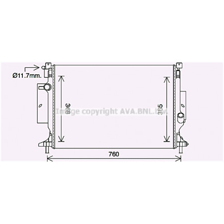 Radiateur AVA QUALITY COOLING