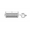 Intercooler (échangeur d'air) AVA QUALITY COOLING