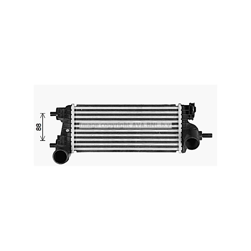 Intercooler (échangeur d'air) AVA QUALITY COOLING