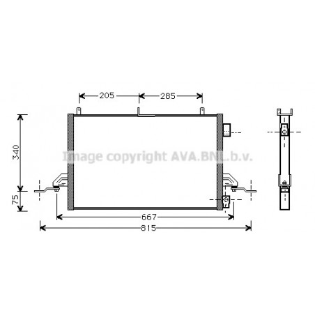 Condenseur de climatisation...