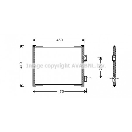 Condenseur de climatisation...