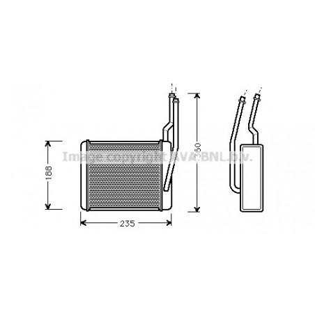 Radiateur de chauffage AVA...