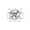 Ventilateur (refroidissement moteur) AVA QUALITY COOLING