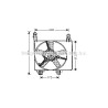 Ventilateur (refroidissement moteur) AVA QUALITY COOLING