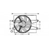 Ventilateur (refroidissement moteur) AVA QUALITY COOLING