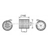 Moteur électrique (pulseur d'air habitacle) AVA QUALITY COOLING