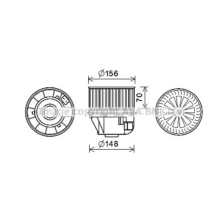 Moteur électrique (pulseur...
