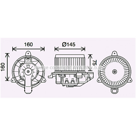 Moteur électrique (pulseur...